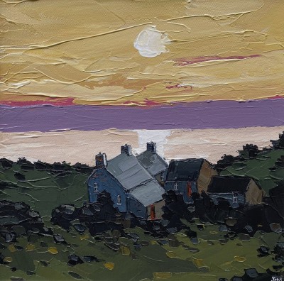 PETER MORGAN - golden haze, pembrokeshire coast